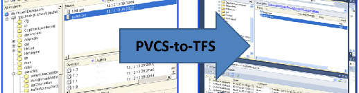 PVCS to TFS migration tool